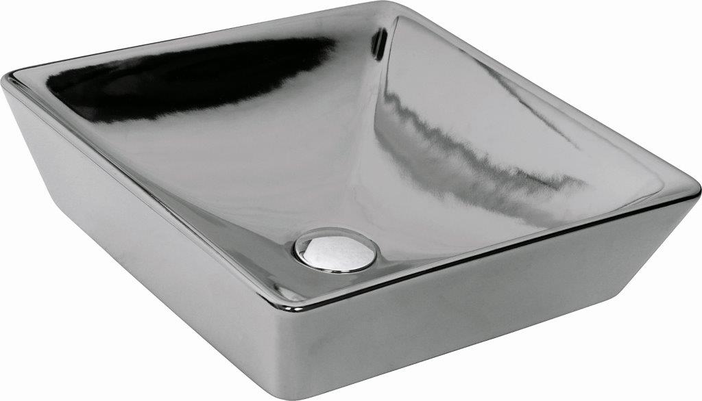 LAVABO 110X400X400 NEO SILVER - IVT